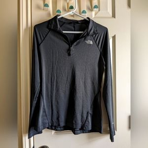 S TNF black long sleeve